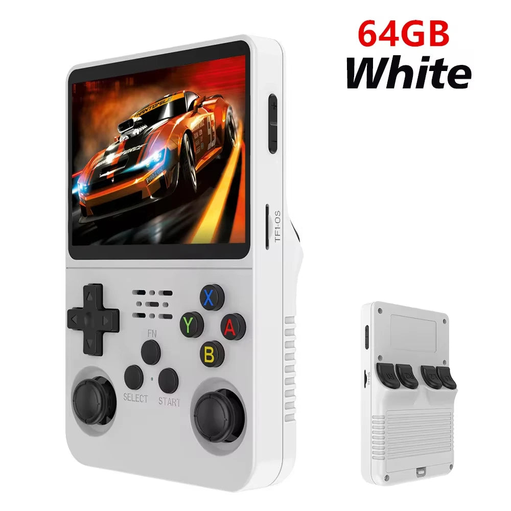 R36S Portable Retro Game Console - 64GB/128GB w/ 3.5 inch IPS Screen