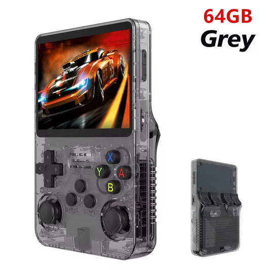 R36S Portable Retro Game Console - 64GB/128GB w/ 3.5 inch IPS Screen